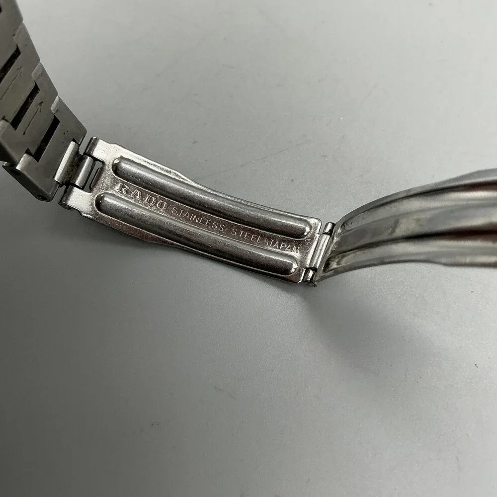 Vintage Rado Purple Horse Womens Watch 22mm Day Date NON WOKING For Parts 7